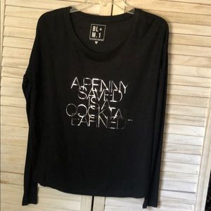 A Penny Saved Is A Cocktail Earned Slogan Shirt